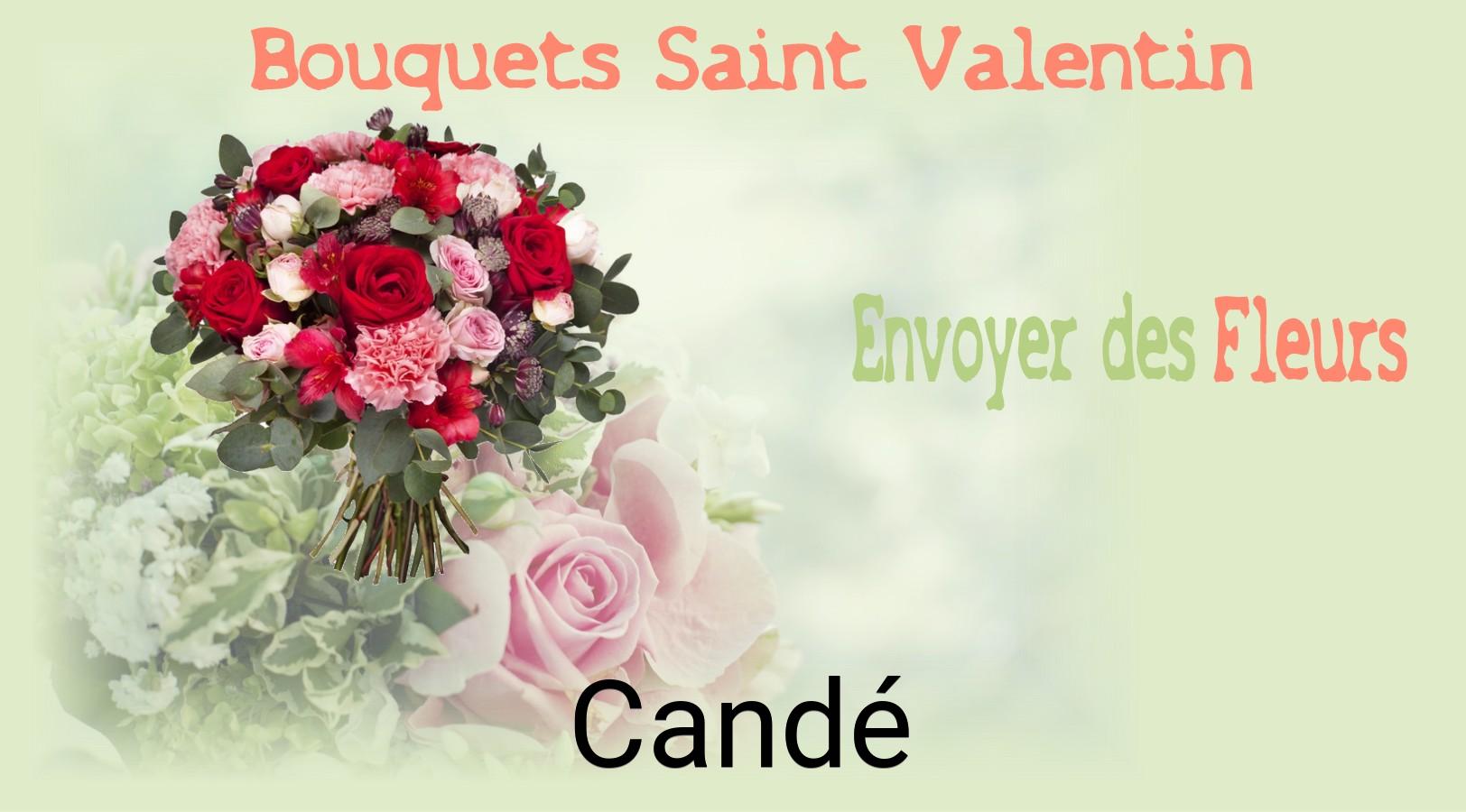 Roses de Saint-Valentin livrées à Candé